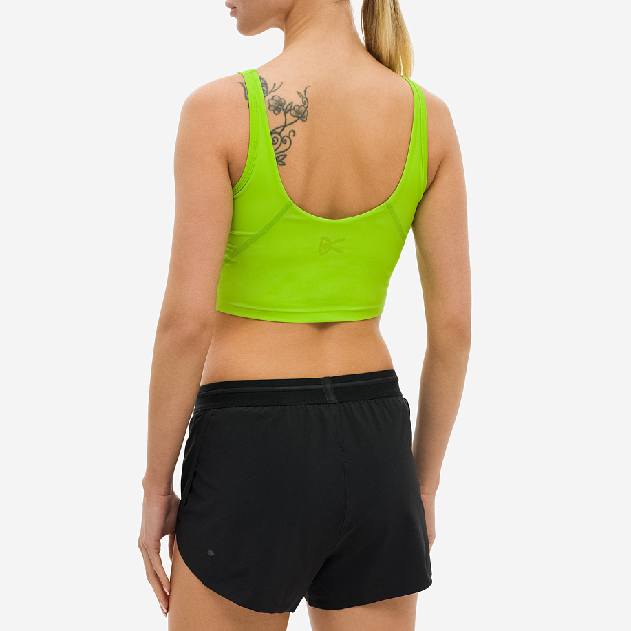Топ DISTRICT VISION CROPPED RECYCLED LIGHT SUPPORT BRA в интернет магазине Peakwww.peakstore.ru - 8 фото