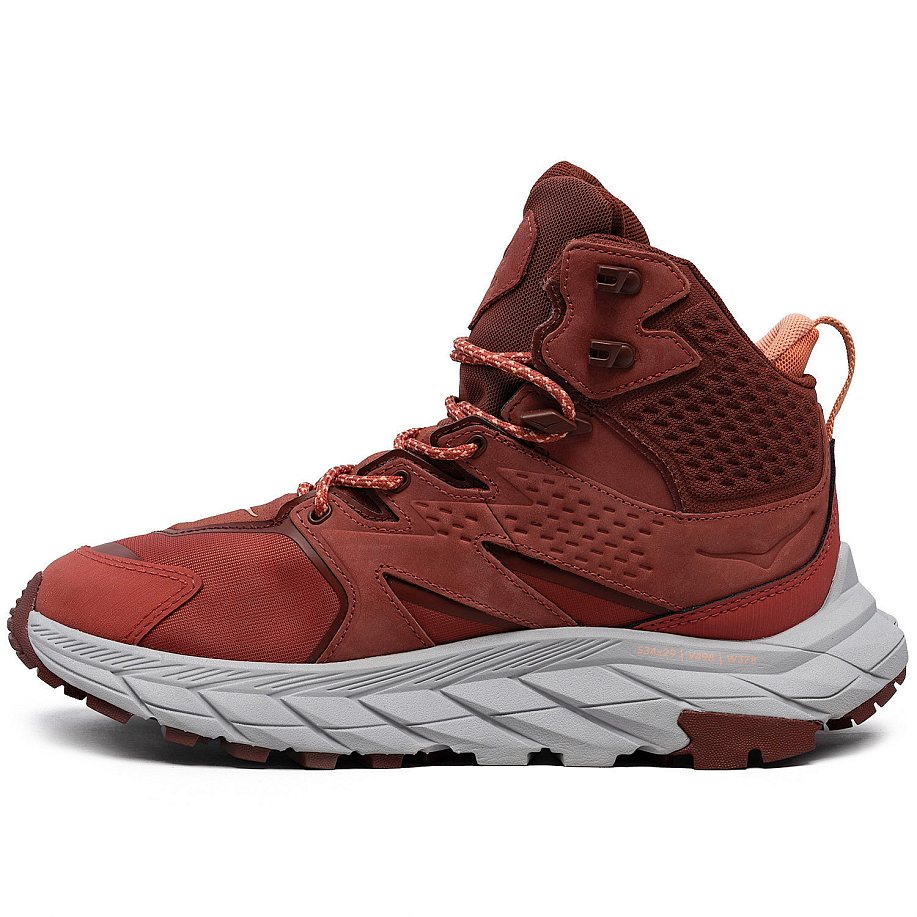 Кроссовки HOKA W ANACAPA MID GTX HOT SAUCE / CHERRY MAHOGANY - 5 фото Кроссовки HOKA W ANACAPA MID GTX в интернет магазине Peakwww.peakstore.ru - 5 фото