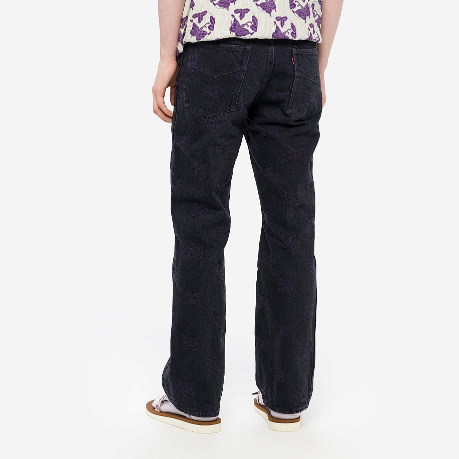 Джинсы NEEDLES STRAIGHT JEAN - PAPILLON JQ. в интернет магазине Peakwww.peakstore.ru - 3 фото