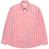 Рубашка SPORTY & RICH SRC OVERSIZED SHIRT Cerise Striped