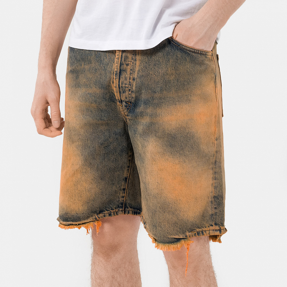 Джинсовые шорты ARIES ACID WASH DENIM SHORT в интернет магазине Peakwww.peakstore.ru - 5 фото