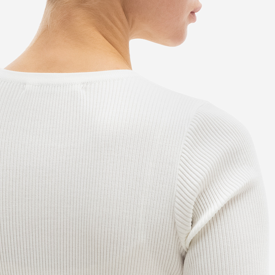 Футболка AURALEE GIZA HIGH GAUGE RIB KNIT TEE White - 7 фото Футболка AURALEE GIZA HIGH GAUGE RIB KNIT TEE в интернет магазине Peakwww.peakstore.ru - 7 фото