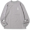 ЛОНГСЛИВ AND WANDER KNIFE RIDGE LONG SLEEVE T GRAY