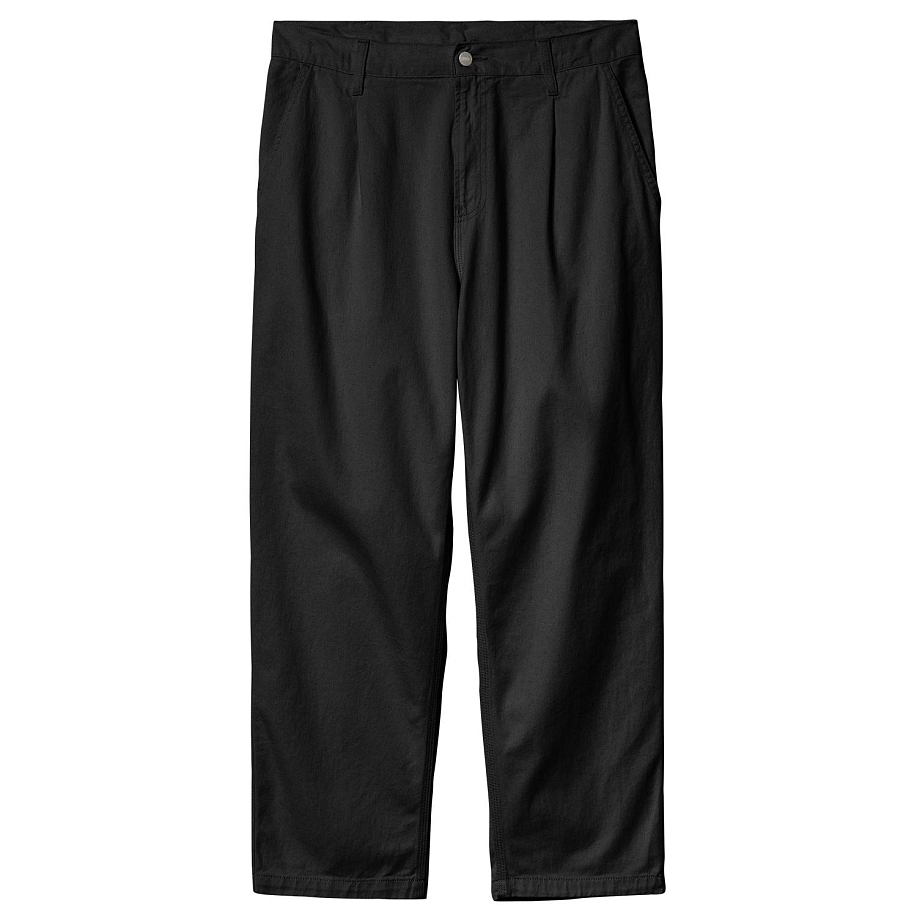 Брюки CARHARTT WIP ALBERT PANT BLACK (RINSED) - 1 фото Брюки CARHARTT WIP ALBERT PANT в интернет магазине Peakwww.peakstore.ru - 1 фото