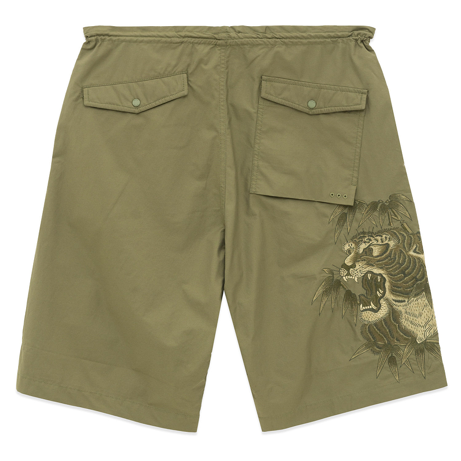 Шорты MAHARISHI 5099 MAHA TIGER LOOSE SNOSHORTS в интернет магазине Peakwww.peakstore.ru - 25 фото