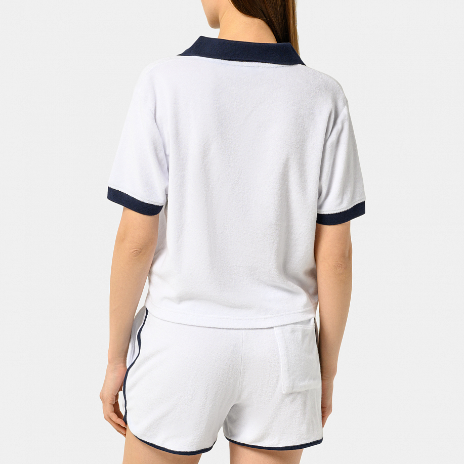 Поло SPORTY & RICH PRINCE SPORTY SPONGE POLO - 15 фото Поло SPORTY & RICH PRINCE SPORTY SPONGE POLO в интернет магазине Peakwww.peakstore.ru - 15 фото