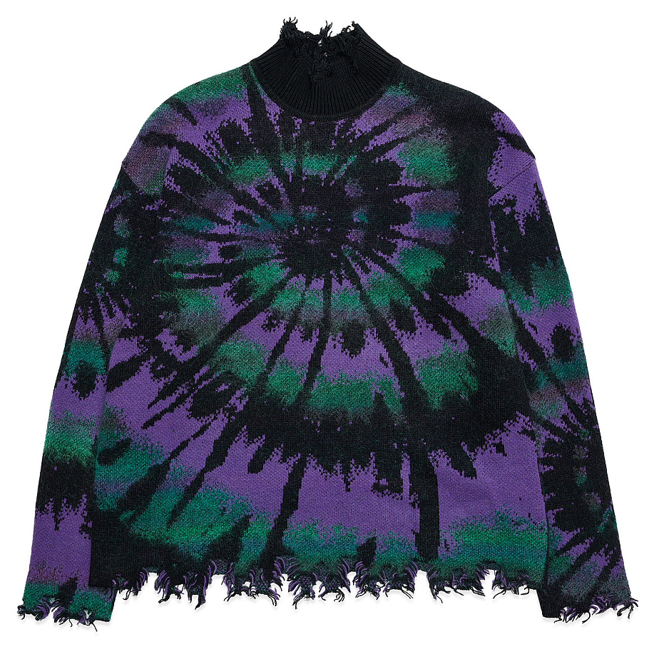 Свитер KIDILL TIE DYE JACQUARD KNIT в интернет магазине Peakwww.peakstore.ru - 1 фото