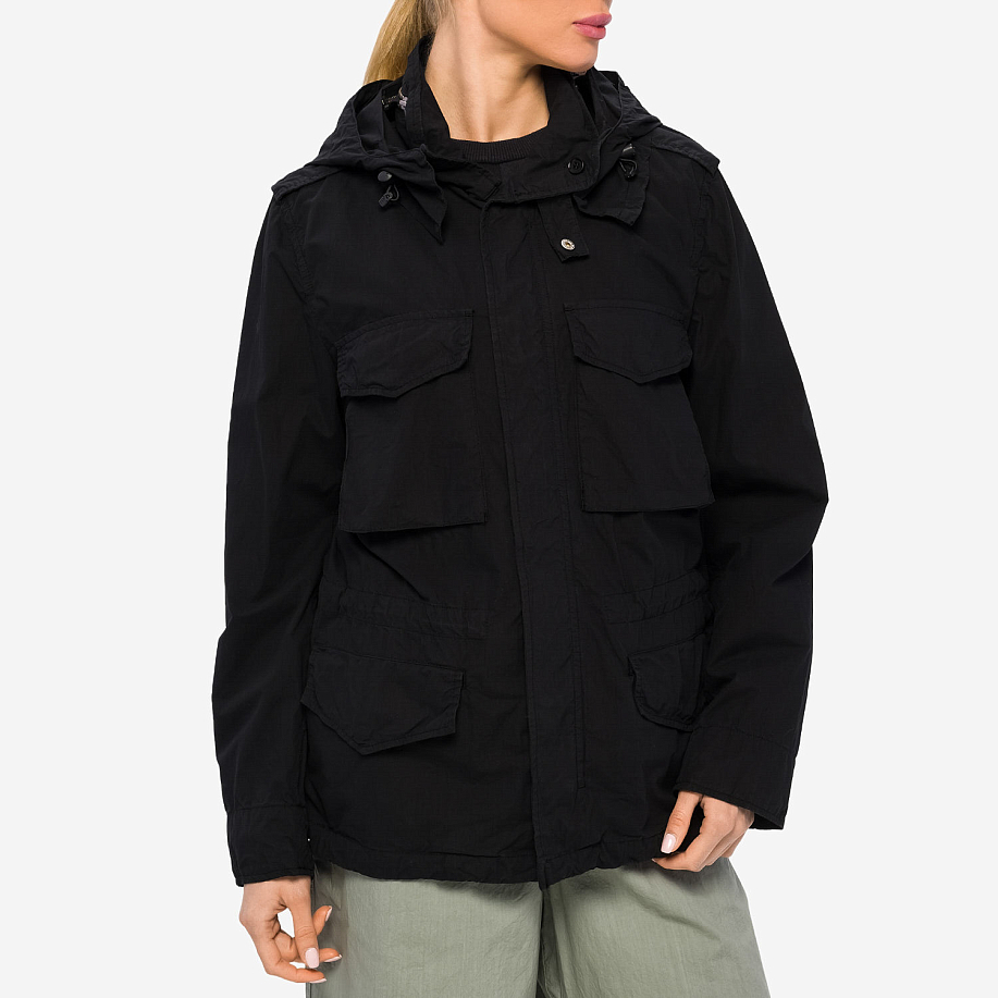 Куртка городская ASPESI GIACCA MOD.0912 NERO - 2 фото Куртка городская ASPESI GIACCA MOD.0912 в интернет магазине Peakwww.peakstore.ru - 2 фото