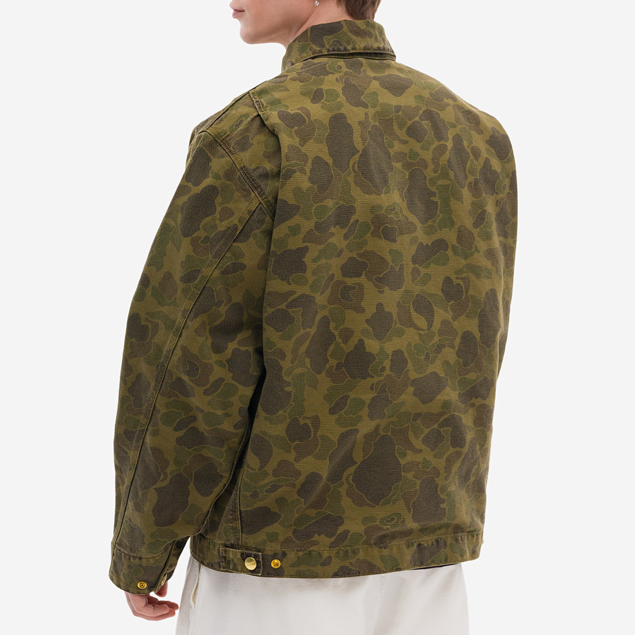 Куртка-рубашка CARHARTT WIP DUCK DETROIT JACKET в интернет магазине Peakwww.peakstore.ru - 3 фото