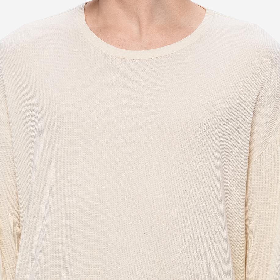 Лонгслив S.K. MANOR HILL WAFFLE THERMAL SHIRT NATURAL - 5 фото Лонгслив S.K. MANOR HILL WAFFLE THERMAL SHIRT в интернет магазине Peakwww.peakstore.ru - 5 фото