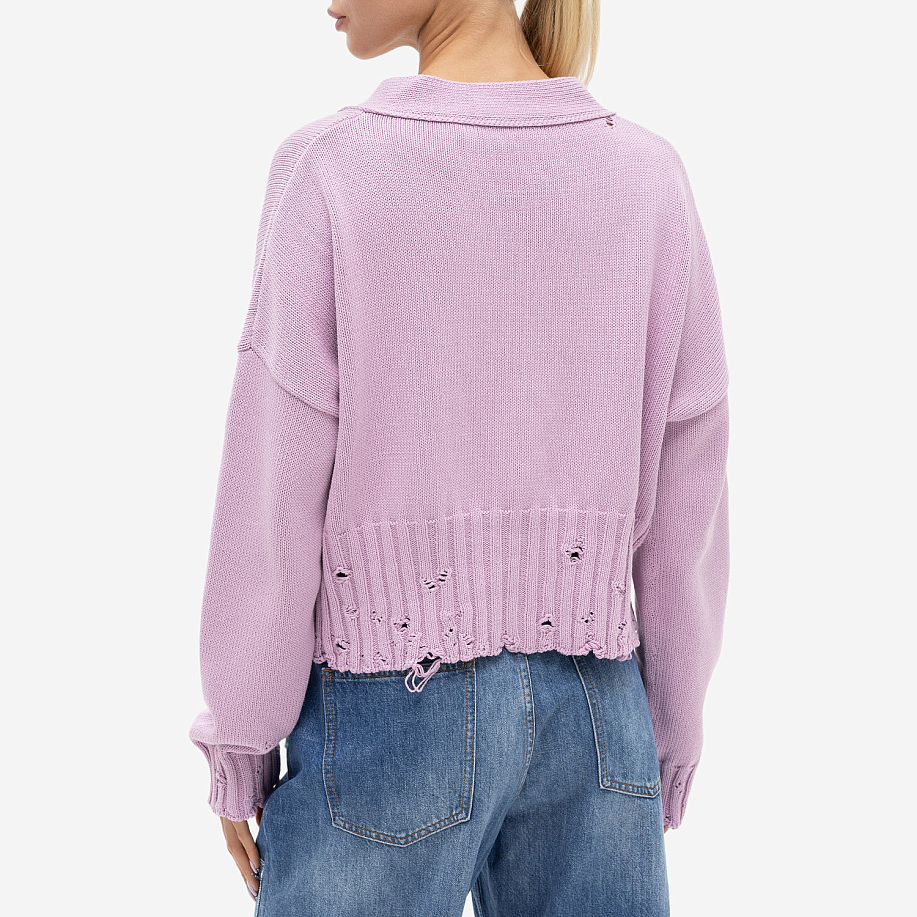 Кардиган MARNI DISHEVELLED COTTON CROPPED CARDIGAN в интернет магазине Peakwww.peakstore.ru - 3 фото