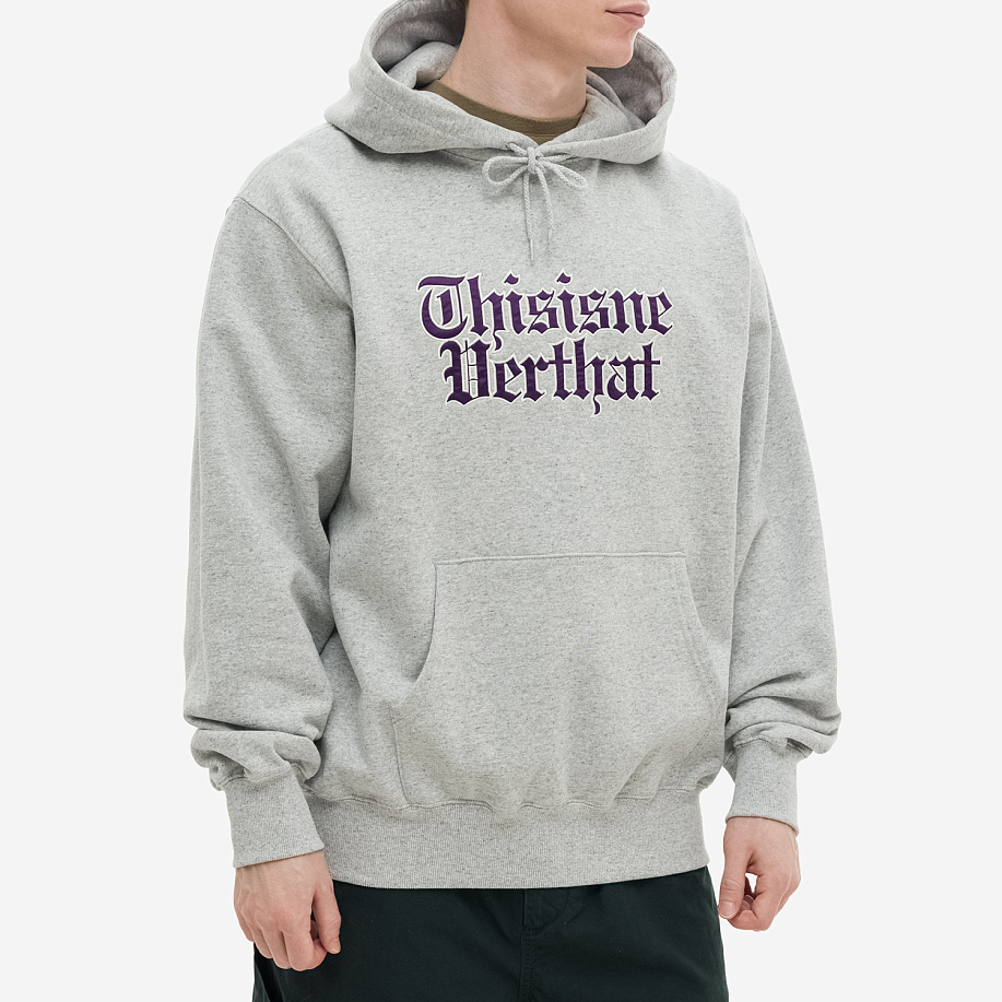Толстовка THISISNEVERTHAT OLD ENGLISH LOGO HOODIE - 2 фото Толстовка THISISNEVERTHAT OLD ENGLISH LOGO HOODIE в интернет магазине Peakwww.peakstore.ru - 2 фото