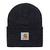 Шапка CARHARTT WIP ACRYLIC WATCH HAT BLACK HEATHER