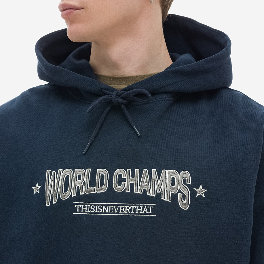 Толстовка THISISNEVERTHAT WORLD CHAMPS HOODIE - 11 фото Толстовка THISISNEVERTHAT WORLD CHAMPS HOODIE в интернет магазине Peakwww.peakstore.ru - 11 фото