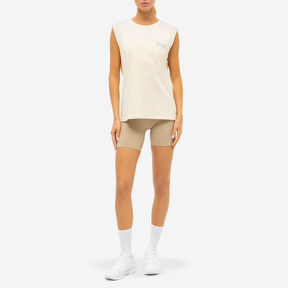 Майка SPORTY & RICH ACTION LOGO MUSCLE TEE в интернет магазине Peakwww.peakstore.ru - 4 фото