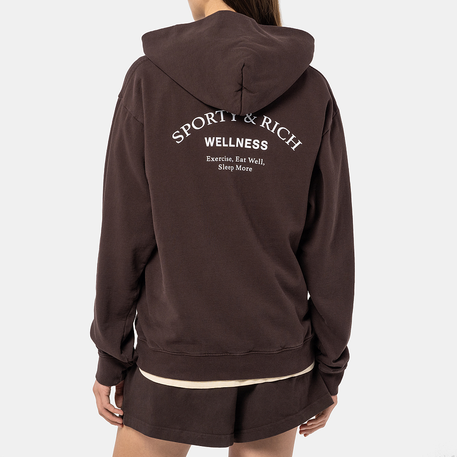Толстовка SPORTY & RICH WELLNESS STUDIO HOODIE в интернет магазине Peakwww.peakstore.ru - 3 фото