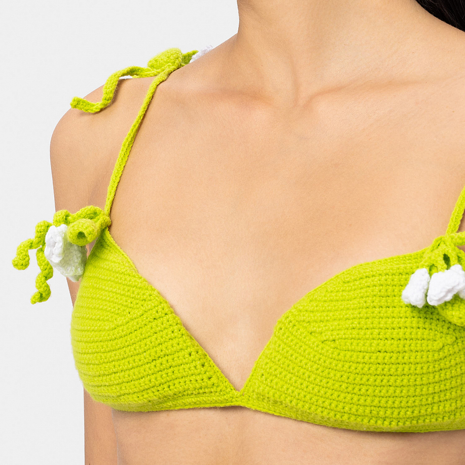 Купальник верх VEREJA BRA WITH LILIES - 5 фото Купальник верх VEREJA BRA WITH LILIES в интернет магазине Peakwww.peakstore.ru - 5 фото