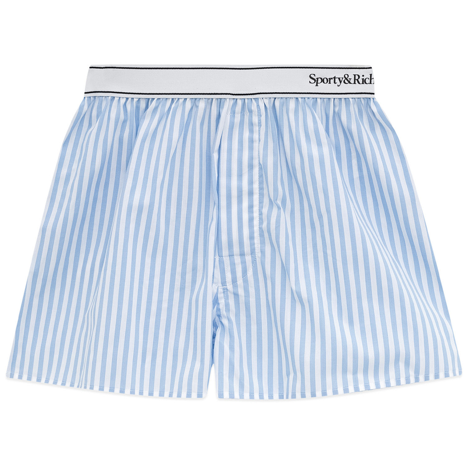 Шорты SPORTY & RICH SERIF LOGO BOXER SHORTS в интернет магазине Peakwww.peakstore.ru - 4 фото