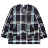 Рубашка SOUTH2 WEST8 V NECK ARMY SHIRT - COTTON BOILED CLOTH BIG PLAID NAVY
