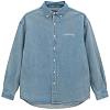 Рубашка THISISNEVERTHAT WASHED DENIM SHIRT WASHED BLUE