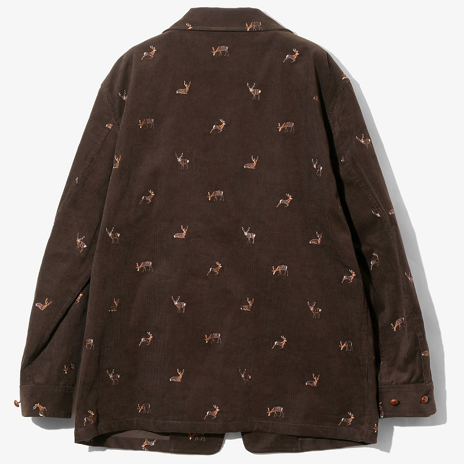 Куртка городская SOUTH2 WEST8 PEN JACKET - EMB. CORDUROY в интернет-магазине Peak Conceptwww.peakstore.ru - 5 фото