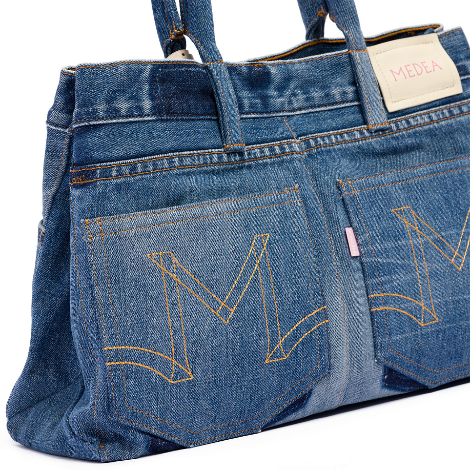 Сумка через плечо MEDEA NINA BAG DENIM - 9 фото Сумка через плечо MEDEA NINA BAG DENIM в интернет магазине Peakwww.peakstore.ru - 9 фото