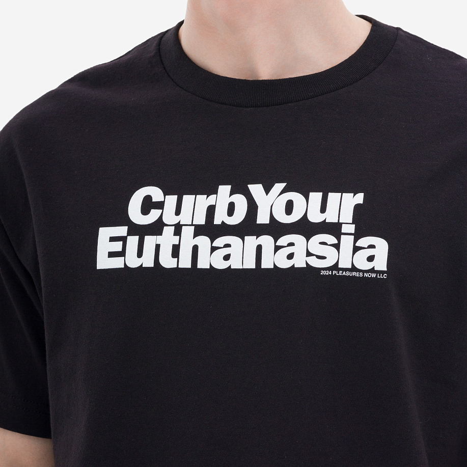 Футболка PLEASURES CURB T-SHIRT - 8 фото Футболка PLEASURES CURB T-SHIRT в интернет магазине Peakwww.peakstore.ru - 8 фото