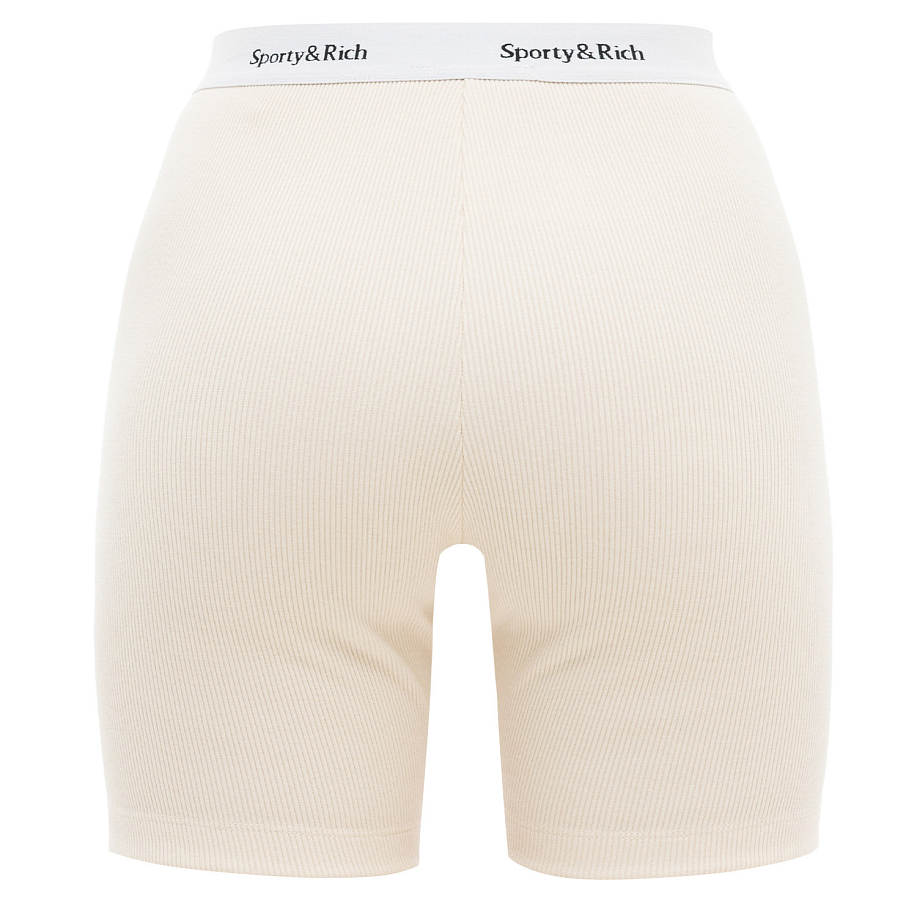 Велосипедки SPORTY & RICH SERIF LOGO RIBBED BIKER SHORT - 27 фото Велосипедки SPORTY & RICH SERIF LOGO RIBBED BIKER SHORT в интернет магазине Peakwww.peakstore.ru - 27 фото