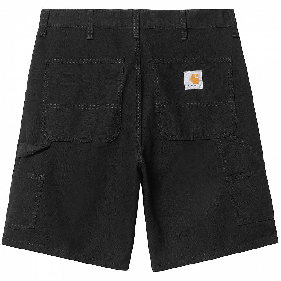 Джинсовые шорты CARHARTT WIP DOUBLE KNEE SHORT стильные в Peak StoreBLACK (RINSED) - 2 фото Джинсовые шорты CARHARTT WIP DOUBLE KNEE SHORT в интернет магазине Peakwww.peakstore.ru - 2 фото