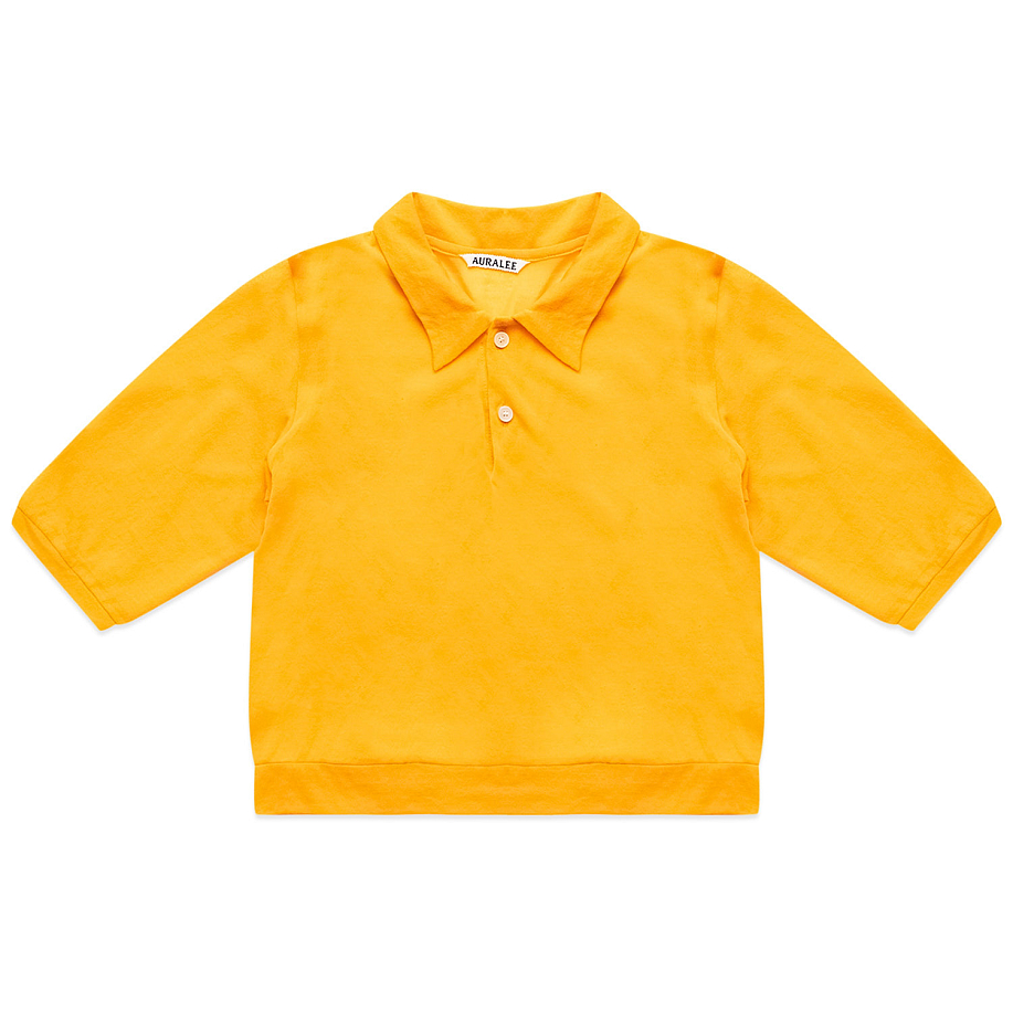 Поло AURALEE HARD TWIST COTTON GAUZE SHORT POLO - 17 фото Поло AURALEE HARD TWIST COTTON GAUZE SHORT POLO в интернет магазине Peakwww.peakstore.ru - 17 фото