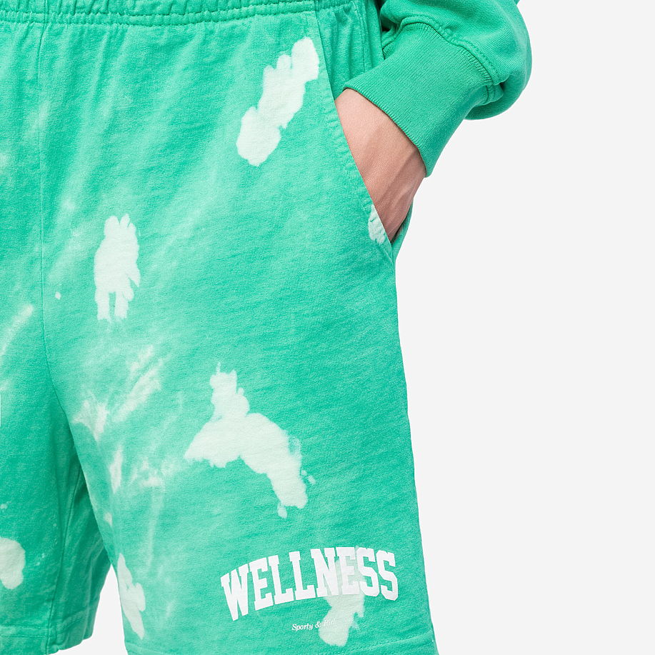 Шорты SPORTY & RICH WELLNESS IVY GYM TIE DYE SHORT в интернет магазине Peakwww.peakstore.ru - 8 фото