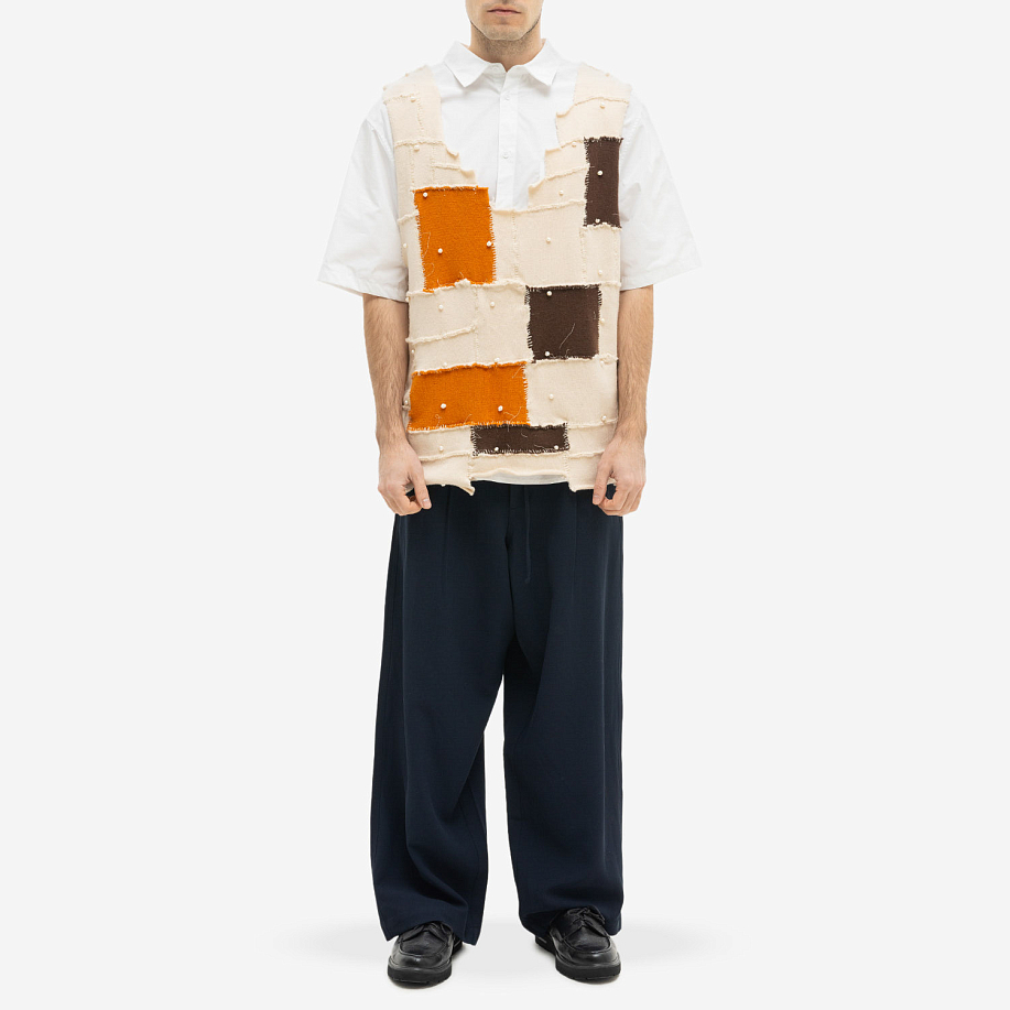 Брюки GLASS CYPRESS BLACK MULTIPLEATED TROUSER - 6 фото Брюки GLASS CYPRESS BLACK MULTIPLEATED TROUSER в интернет магазине Peakwww.peakstore.ru - 6 фото