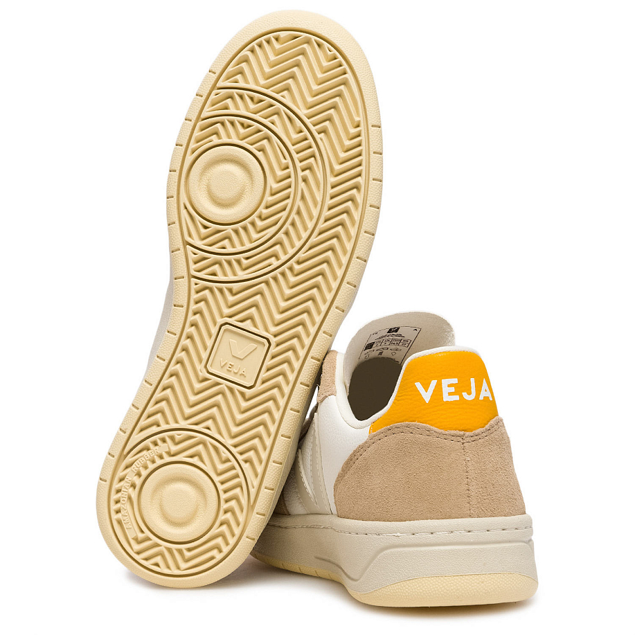 Низкие кеды VEJA V‐10 CHROMEFREE LEATHER - 8 фото Низкие кеды VEJA V‐10 CHROMEFREE LEATHER в интернет магазине Peakwww.peakstore.ru - 8 фото