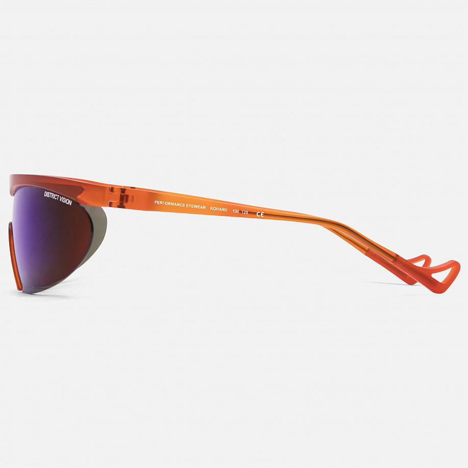 Очки DISTRICT VISION KOHARU ECLIPSE ORANGE - 2 фото Очки DISTRICT VISION KOHARU ECLIPSE в интернет магазине Peakwww.peakstore.ru - 2 фото