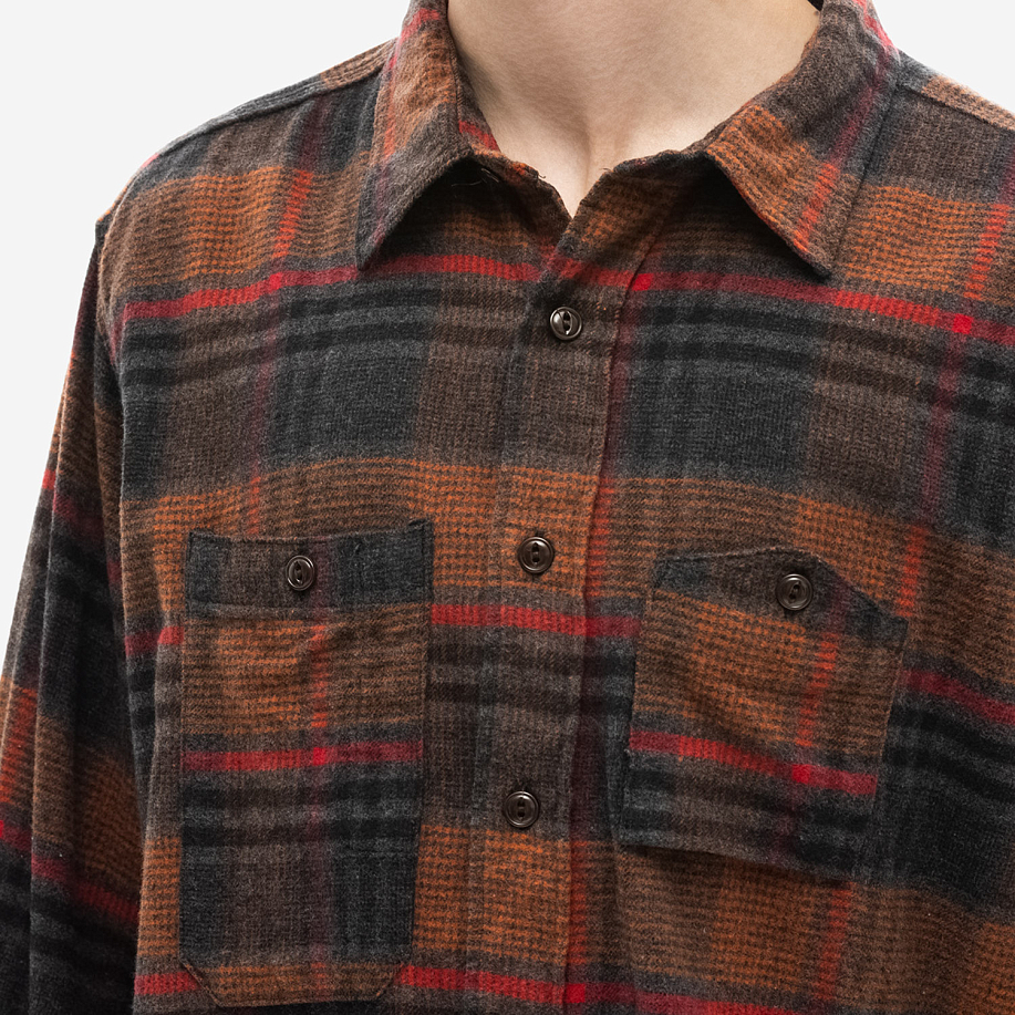 Рубашка ENGINEERED GARMENTS WORK SHIRT COTTON в интернет-магазине Peak Conceptwww.peakstore.ru - 5 фото