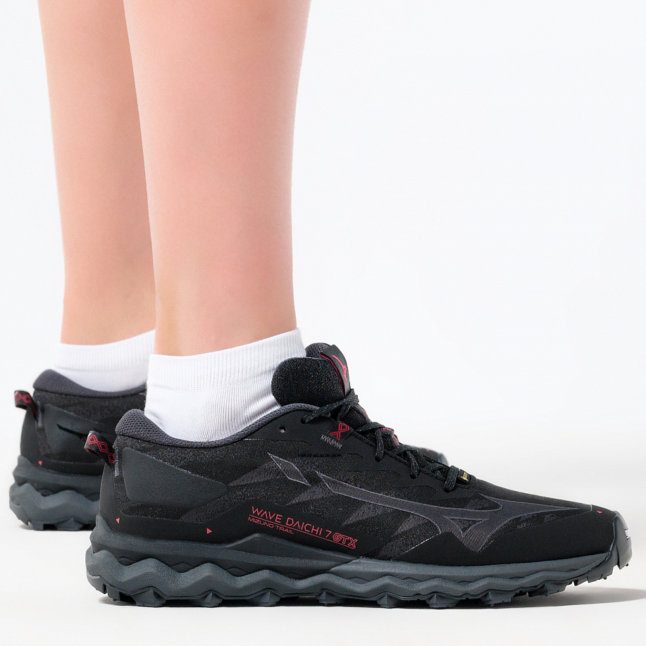 Кроссовки MIZUNO WAVE DAICHI 7 GTX W - 4 фото Кроссовки MIZUNO WAVE DAICHI 7 GTX W в интернет магазине Peakwww.peakstore.ru - 4 фото