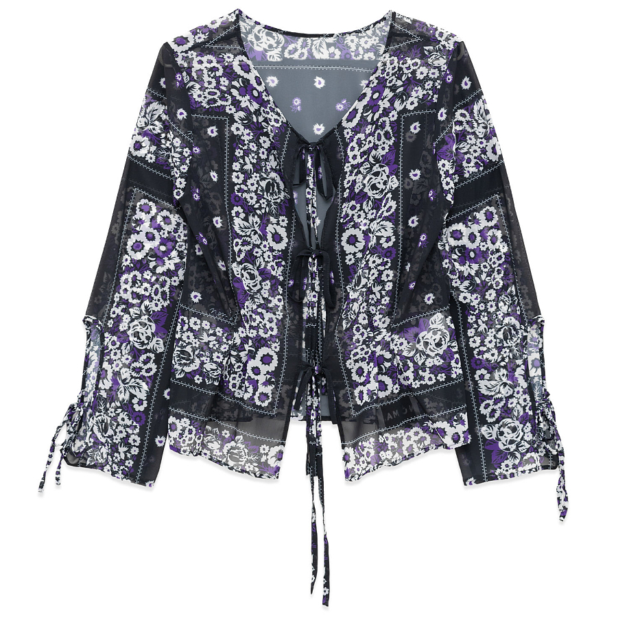 Блузка NOMA T.D. CHIFFON RIBBON BLOUSE в интернет магазине Peakwww.peakstore.ru - 1 фото