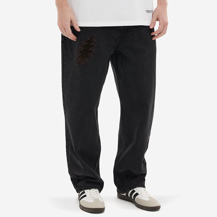 Джинсы THISISNEVERTHAT GD LIGHTNING RELAXED JEANS в интернет-магазине Peak Conceptwww.peakstore.ru - 2 фото