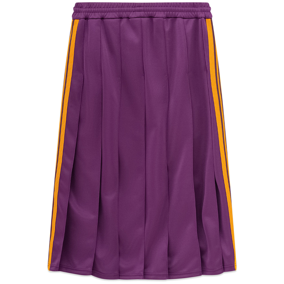 Юбка NEEDLES PLEATED TRACK SKIRT - POLY SMOOTH в интернет магазине Peakwww.peakstore.ru - 8 фото