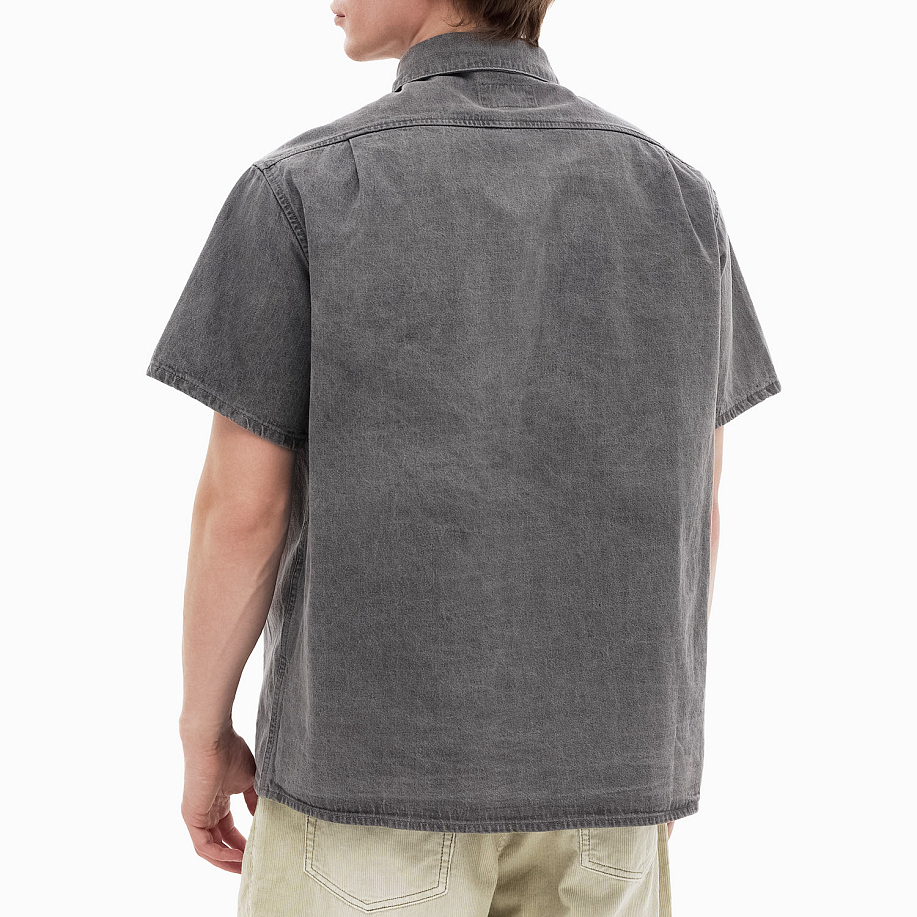 Рубашка THISISNEVERTHAT WASHED DENIM S/S SHIRT в интернет-магазине Peak Conceptwww.peakstore.ru - 3 фото