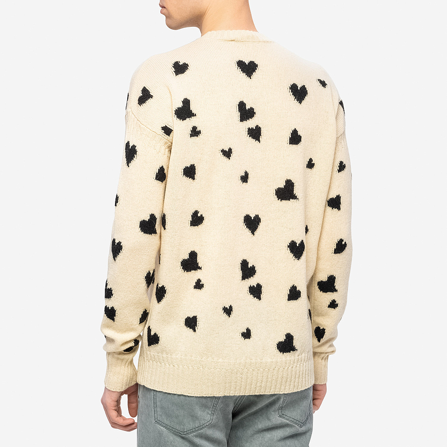 Свитер MARNI HEART INTARSIA ROUNDNECK SWEATER в интернет магазине Peakwww.peakstore.ru - 4 фото