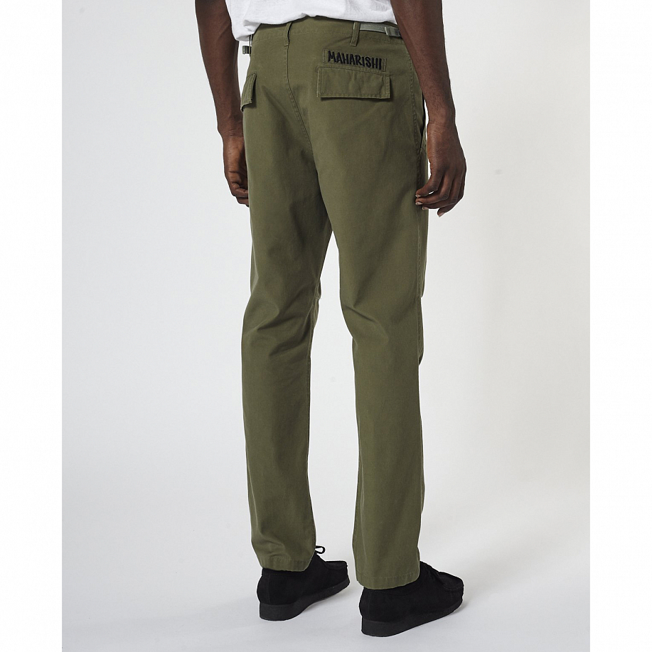 Брюки MAHARISHI U.S. CUSTOM PANTS WASHED COTTON SATEEN в интернет магазине Peakwww.peakstore.ru - 3 фото