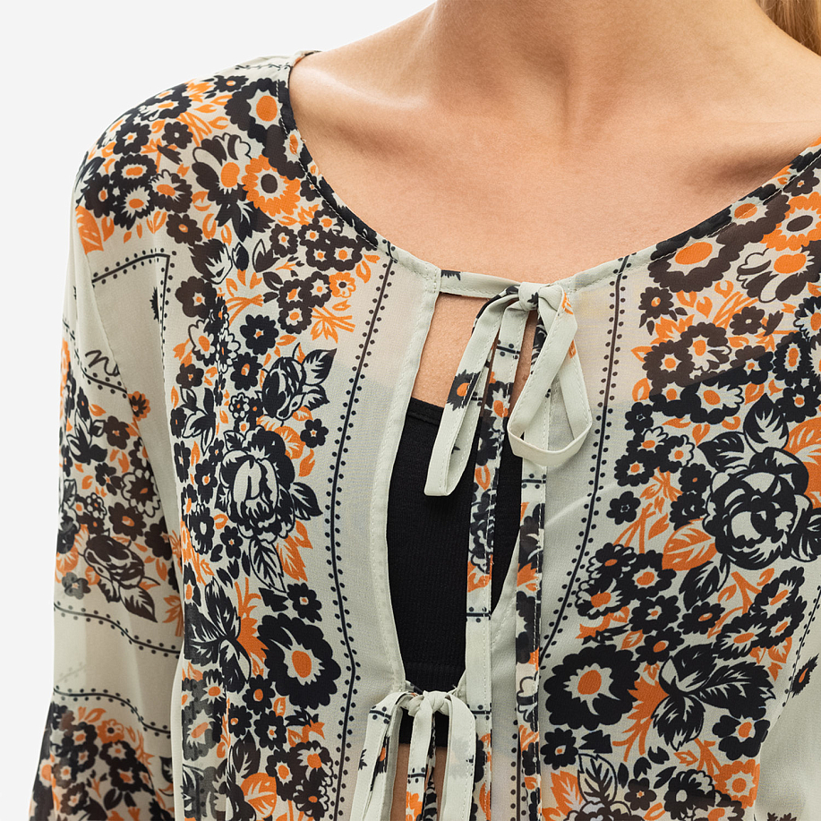 Блузка NOMA T.D. CHIFFON RIBBON BLOUSE в интернет магазине Peakwww.peakstore.ru - 5 фото