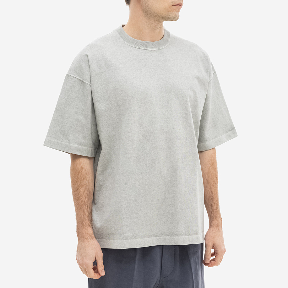 Футболка YLEVE PIGMENT DYE OPEN END COTTON T LIGHT GREY - 2 фото Футболка YLEVE PIGMENT DYE OPEN END COTTON T в интернет магазине Peakwww.peakstore.ru - 2 фото