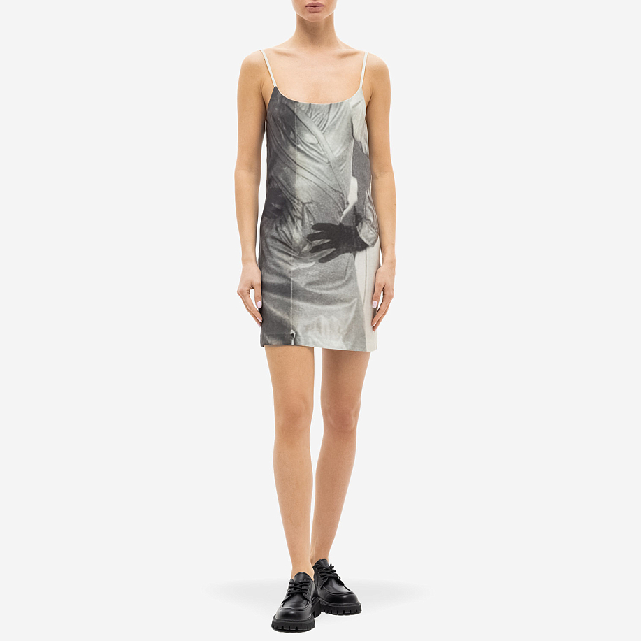 Платье ELLISS SILK SCRUNCH MINI DRESS в интернет магазине Peakwww.peakstore.ru - 4 фото