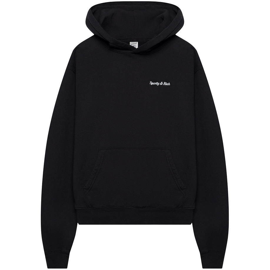 Sporty Rich Classic Logo Hoodie SS21 Peak Store Moscow
