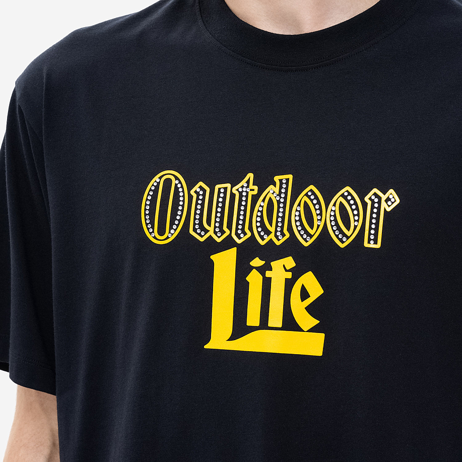 Футболка STOCKHOLM (SURFBOARD) CLUB OUTDOOR LIFE TEE BLACK - 5 фото Футболка STOCKHOLM (SURFBOARD) CLUB OUTDOOR LIFE TEE в интернет магазине Peakwww.peakstore.ru - 5 фото
