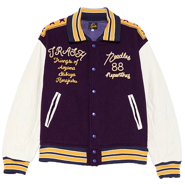 Куртка городская NEEDLES Lettered Jacket - Wool Melton SS26 