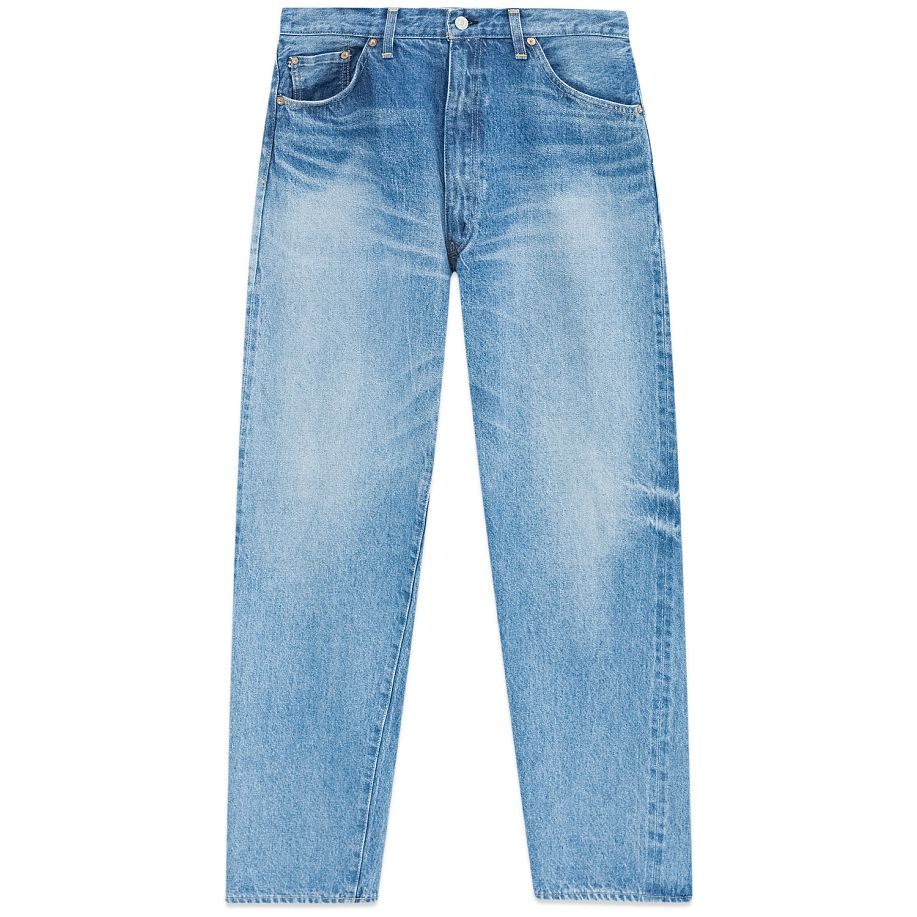 Джинсы KAPTAIN SUNSHINE 5P ZIPPER FRONT DENIM PANTS VINTAGE - 2 фото Джинсы KAPTAIN SUNSHINE 5P ZIPPER FRONT DENIM PANTS VINTAGE в интернет магазине Peakwww.peakstore.ru - 2 фото