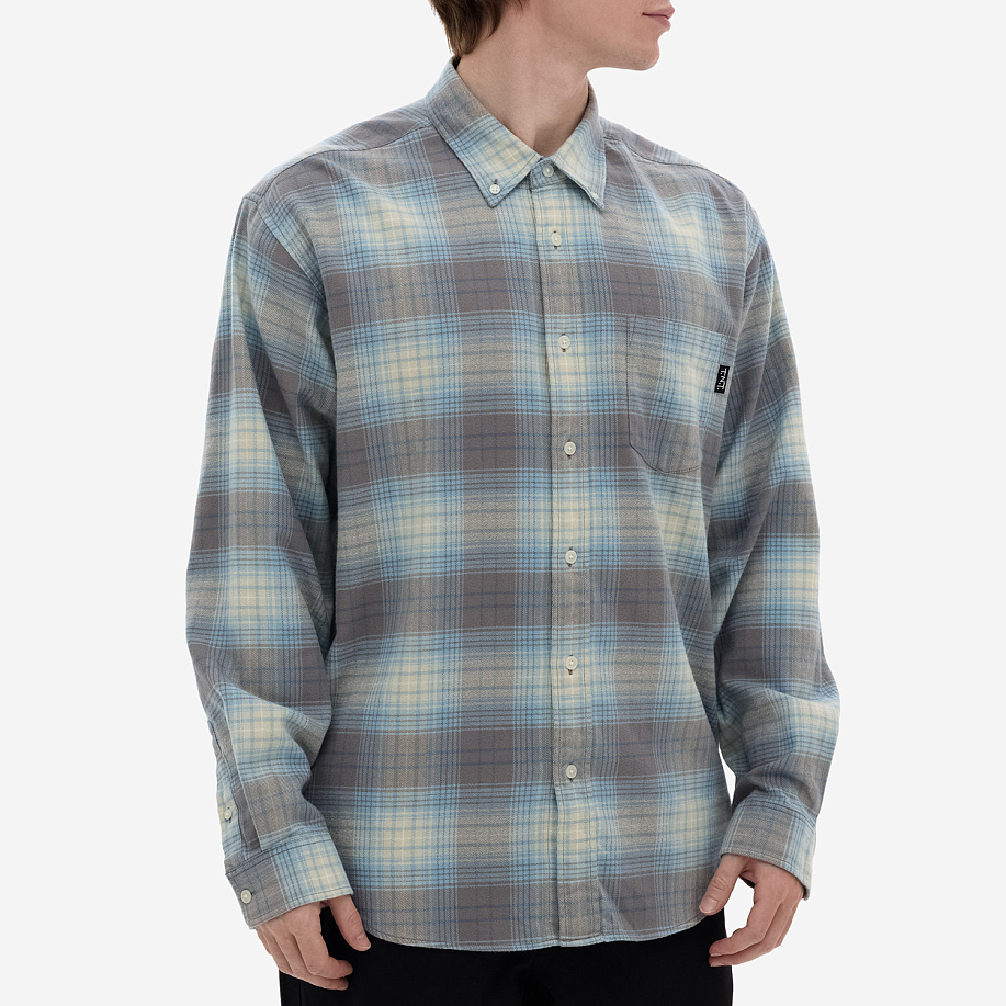 Рубашка THISISNEVERTHAT FLANNEL CHECK SHIRT в интернет магазине Peakwww.peakstore.ru - 6 фото